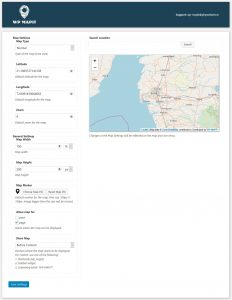 Setting up the plugin – WP MapIt