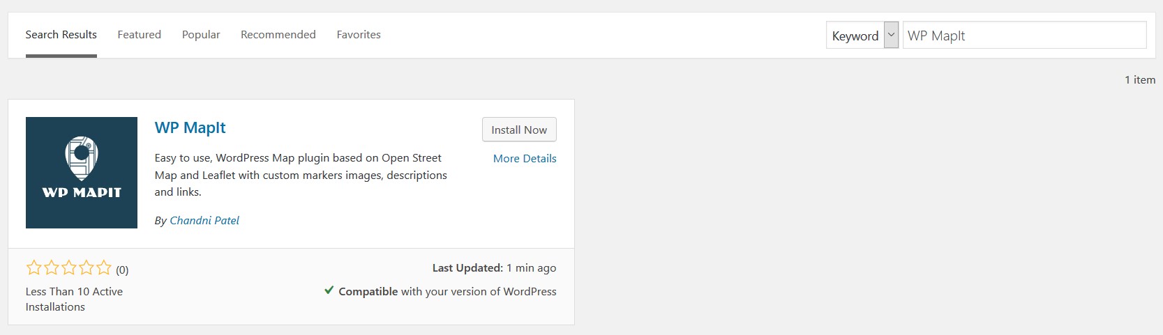 Installing WP MapIt Plugin – WP MapIt